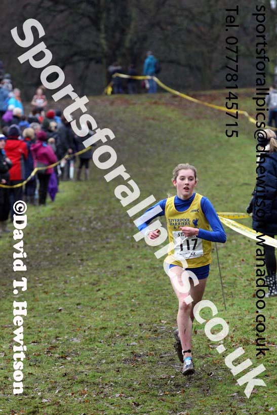 Girls under-15s Northern Cross Country, Knowsley Safari Park. Photo: David T. Hewitson/Sports for All Pics